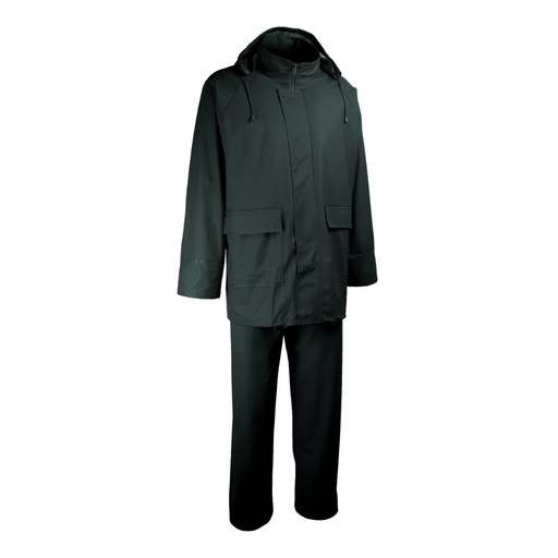 Ensemble de pluie PU/PVC vert – Singer VPLWINDY