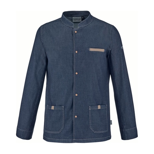 Veste de cuisine homme en jean Mirbel
