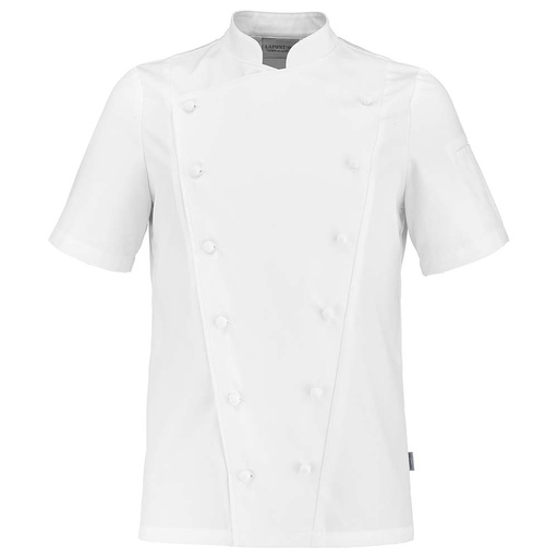 Veste de cuisine homme manches courtes Platine