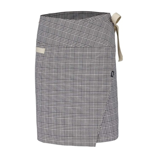 Tablier Wok noir/beige