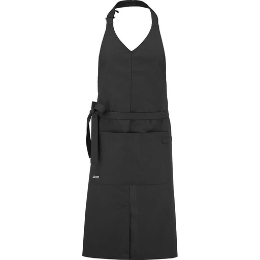 [LA-9PIC-110-TAILLE UNIQUE] Tablier à bavette Pickle noir