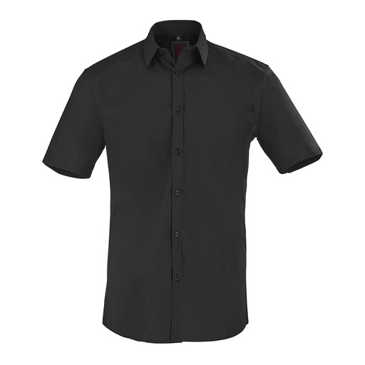 Chemise de service homme manches courtes Capuccino