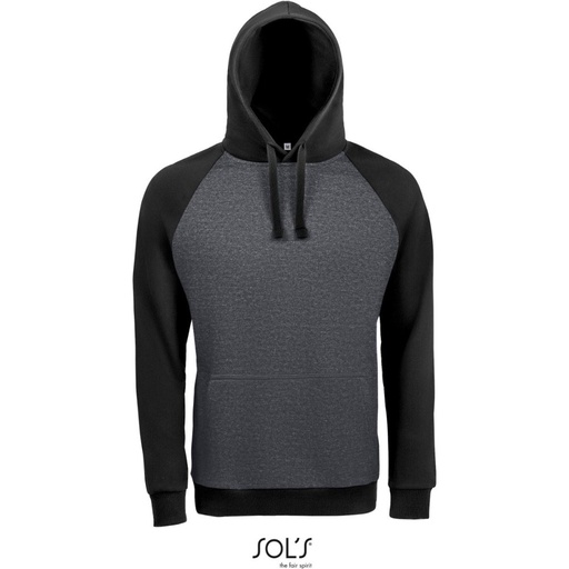 Sweat à capuche raglan bicolore – SOL'S Seattle