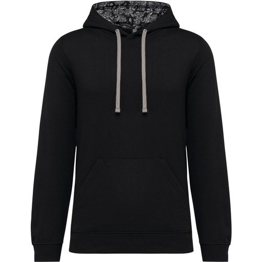 Sweat à capuche contrastée unisexe – Kariban K4013