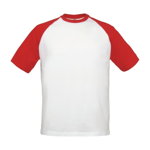 T-shirt raglan contrasté – B&C Base-Ball