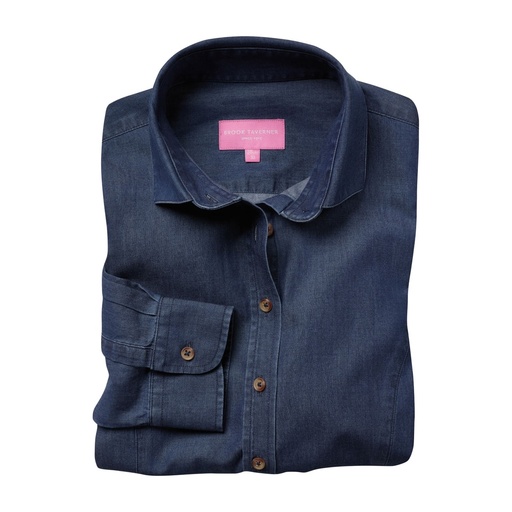 Chemisier Banff chambray denim Brook Taverner 2323