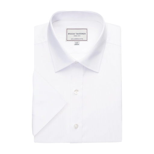 Chemise Milano sans repassage manches courtes Brook Taverner 7996