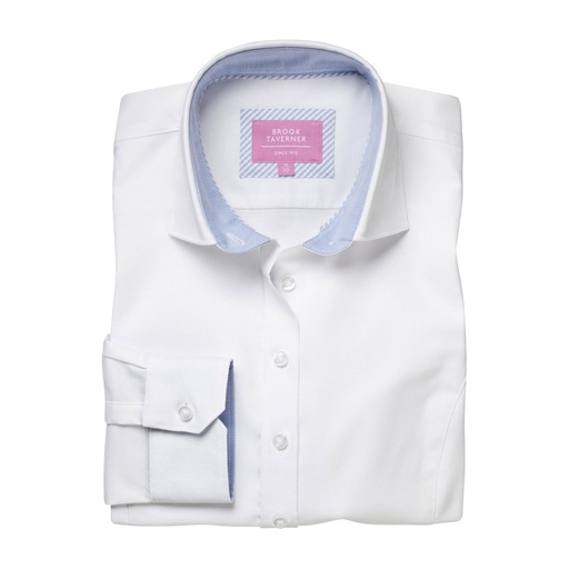 Chemisier Mirabel Oxford stretch Brook Taverner 2361