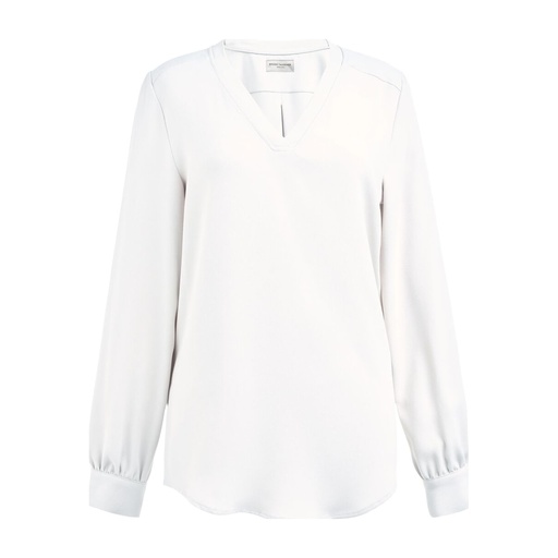 Blouse Como col V crêpe de Chine Brook Taverner 2418