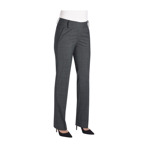 Pantalon de tailleur femme Genoa à carreaux Brook Taverner 2332