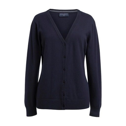 Cardigan col V femme Sofia mérinos Brook Taverner 2397