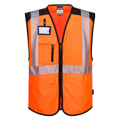 Gilet multipoches haute-visibilité PW309