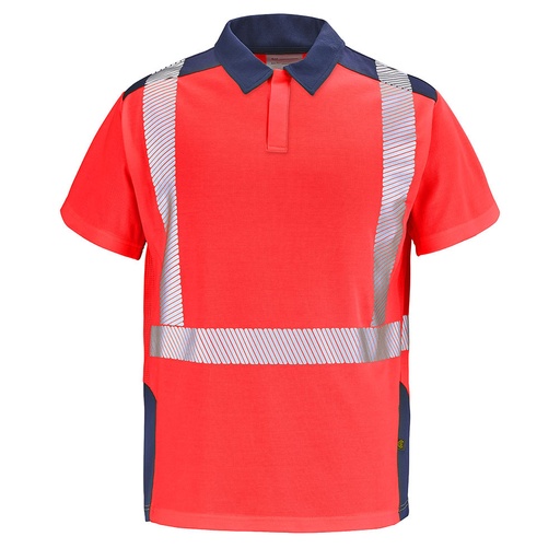 Polo manches courtes Fluo Safe XP