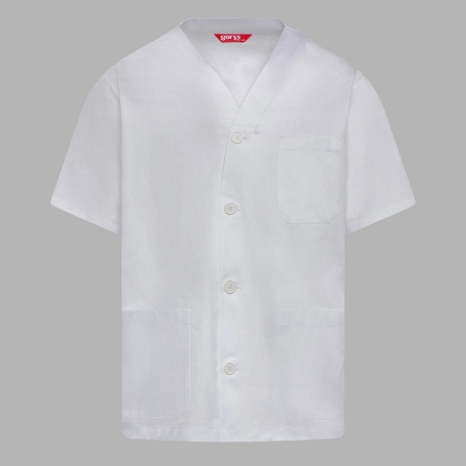Tunique médicale unisexe col v boutons – Gary's 650101