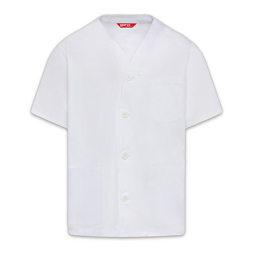 Tunique médicale unisexe col v boutons – Gary's 650101