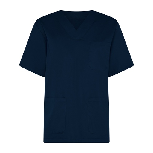 Tunique médicale unisexe col v sergé blanc – Gary's 671101