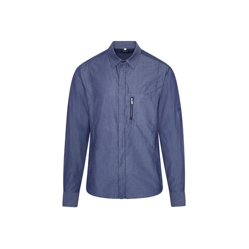 Chemise homme fermeture éclair slim fit Fabio – Gary's 260022