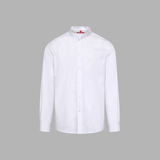 Chemise homme manches longues col mao popeline – Gary's 296000