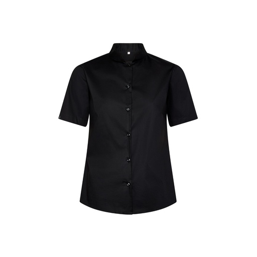 Chemise femme manches courtes col mao élasthanne – Gary's 240004