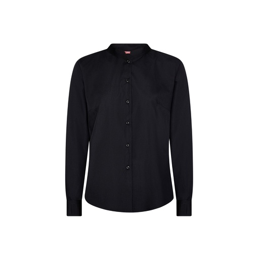 Blouse femme manches longues col mao popeline – Gary's 288200