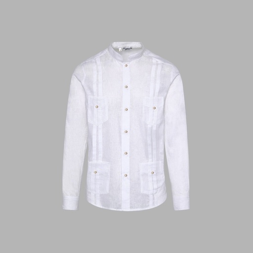 Chemise légère homme col mao Borneo – Gary's 210003