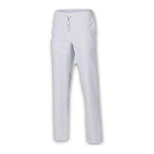 Pantalon unisexe taille élastique + cordon extérieur en sergé – Gary's 700501