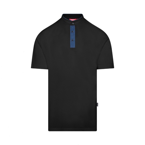 Polo homme col mao denim – Gary's 852600