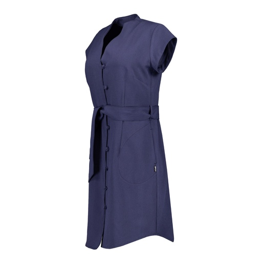 Robe à boutons doublée Vivaz X-Linen – Gary's 550006