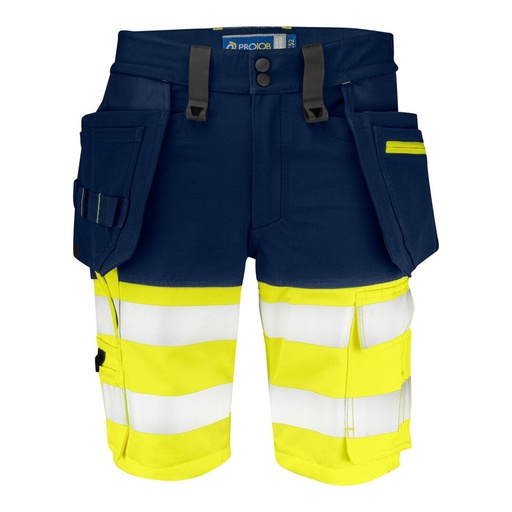 Short avec poches flottantes haute visibilité EN ISO 20471 classe 1 – ProJob 646580