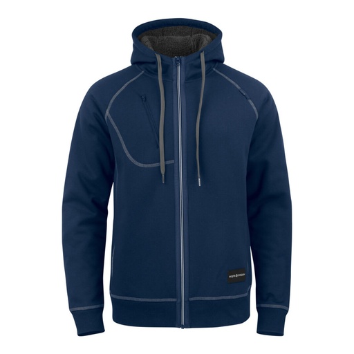 Veste à capuche épaisse avec des coutures contrastées – ProJob 642130