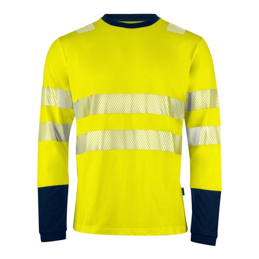 T-shirt longues manches haute visibilité EN ISO 20471 classe 3/2 – ProJob 646014