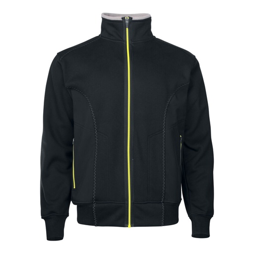 Sweat-shirt avec zip contrasté – ProJob 642121