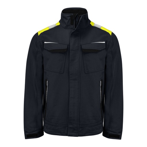 Veste avec finition contrastée HV en 100% coton – ProJob 645437