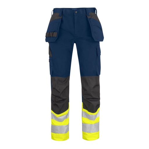 Pantalon avec poches flottantes haute visibilité EN ISO 20471 classe 1 coupe moderne – ProJob 646534