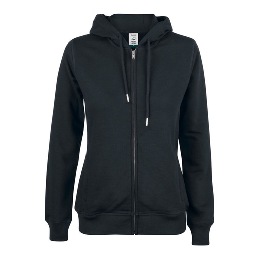 Sweat zippé à capuche Premium OC femme – Clique 021005