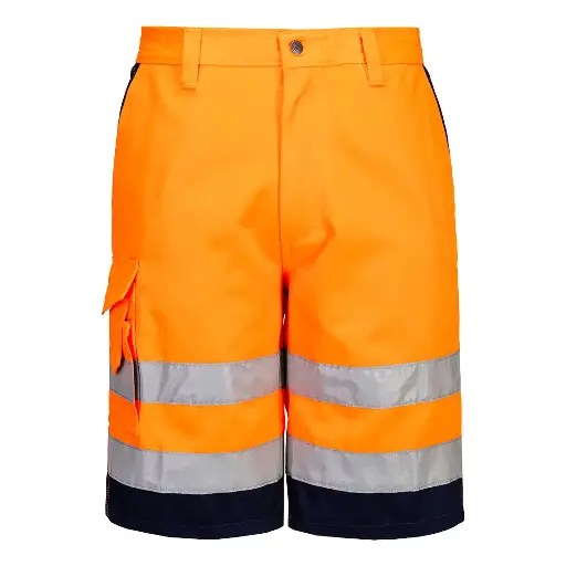 Bermuda HiVis Poly-coton - E043