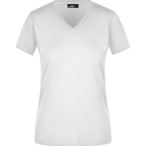 T-shirt col V cintré 160 g femme – Daiber JN 972