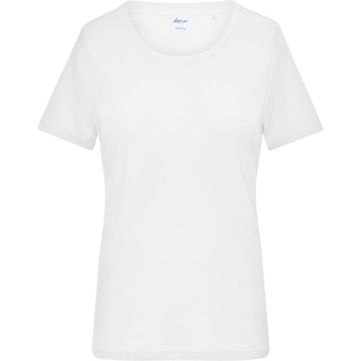 T-shirt bio côtelé fin 220 g femme – Daiber 8039