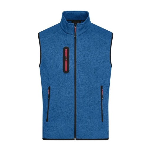 Gilet polaire tricoté col montant homme – Daiber JN 774