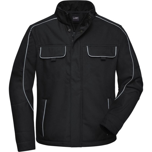 Veste softshell de travail (ligne Solid) – Daiber JN 884