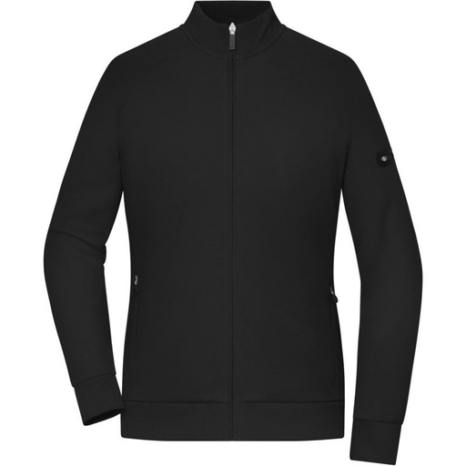 Veste sweat zippée interlock 360 g femme – Daiber 8053