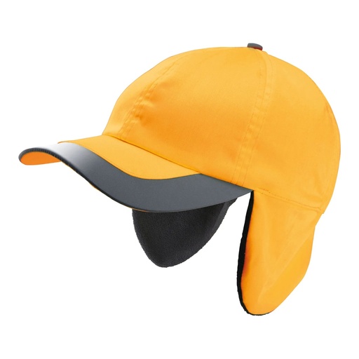 [WK-WKP122FluorescentOrangeT-Unique] Casquette hiver fluorescente - 6 panneaux – WK WKP122