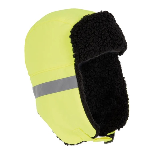 [WK-WKP121FluoYellowT-U] Casquette rembourrée avec rabats pour les oreilles – WK WKP121
