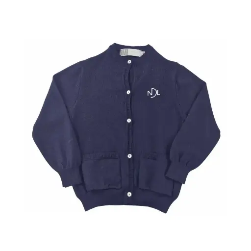 Pull cardigan mérinos NDL