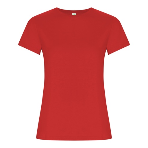 T-shirt ajusté à manches courtes en coton peigné biologique avec certification Gots Golden femme – Roly CA6696