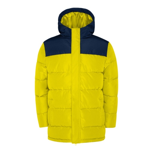Parka matelassée déperlante à capuche fixe et visière Tallin – Roly PK5075