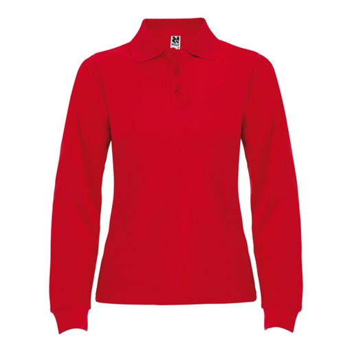 Polo à manches longues en coton Estrella femme L/S – Roly PO6636