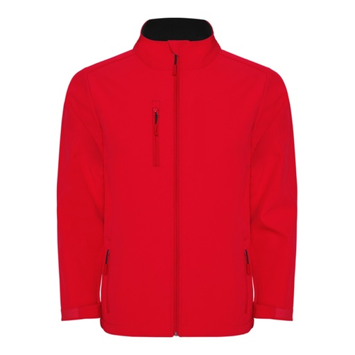 Veste softshell 2 couches avec fermeture à glissière sur le devant Nebraska – Roly SS6436