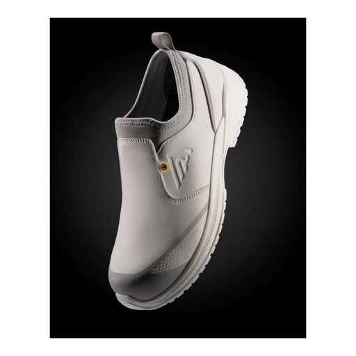 Chaussures de travail en tissu en maille 3D avec une fermeture en lycra à la cheville qui s'adapte parfaitement pour empêcher l'entrée de débris Pearl – Roly ZL8387