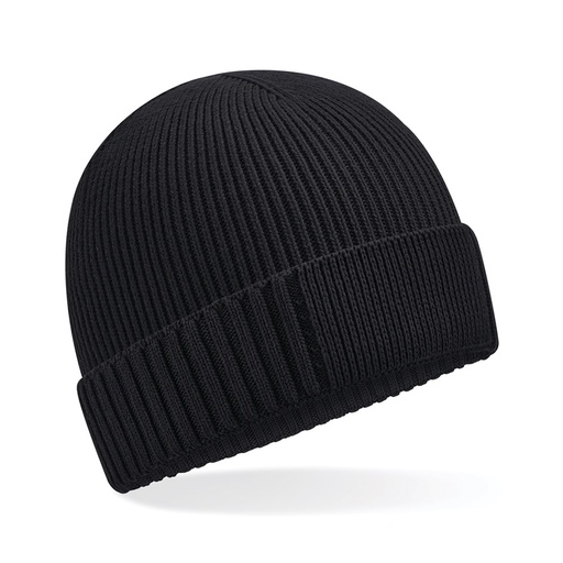 Bonnet en coton biologique avec patch technique – Beechfield B438N